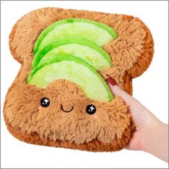 Squishable Comfort Food Avocado Toast Plush 9" - Picture 1 of 6